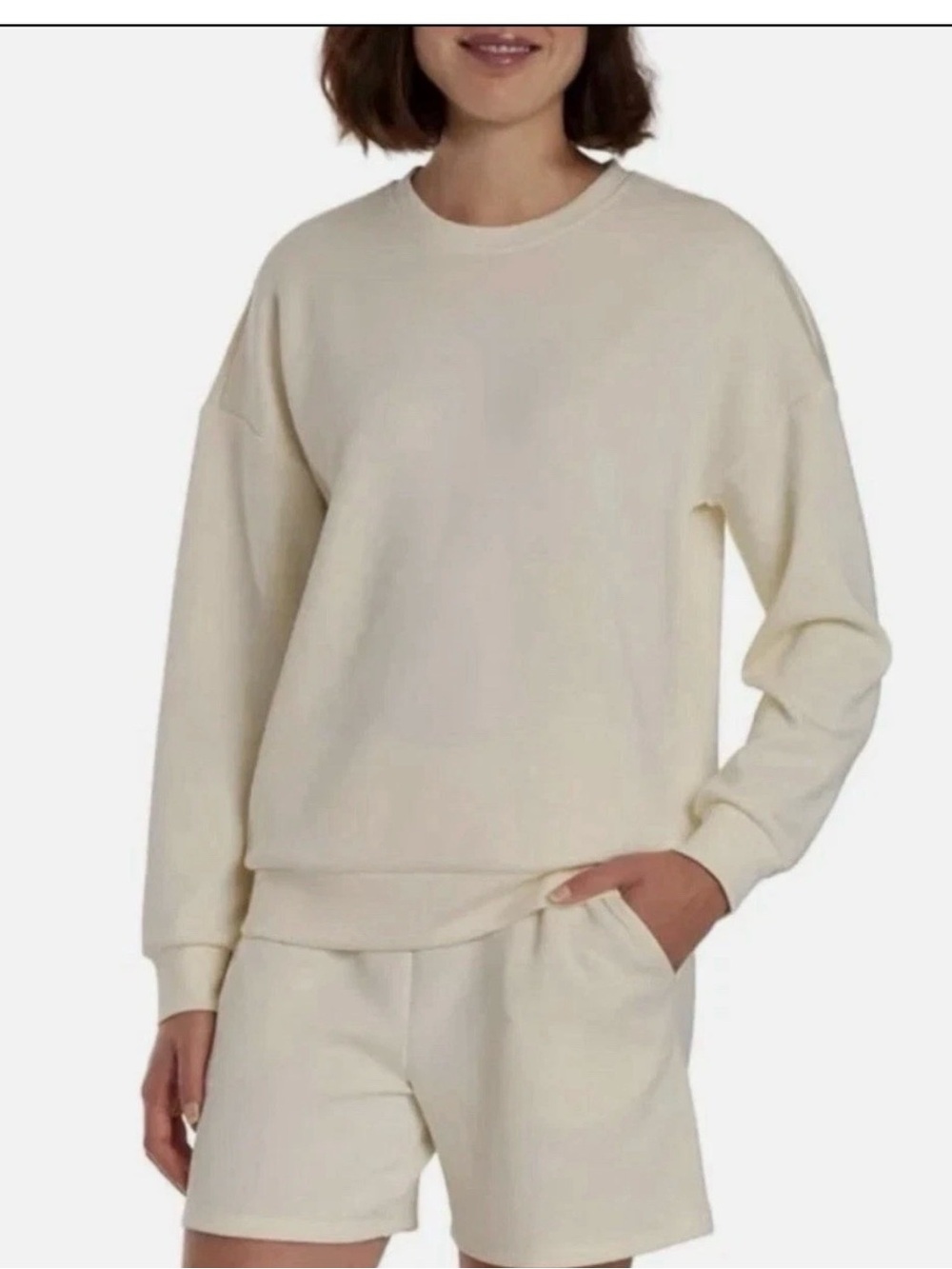 Lazypants women’s Long Sleeve Luxe Crewneck Sweatshirt